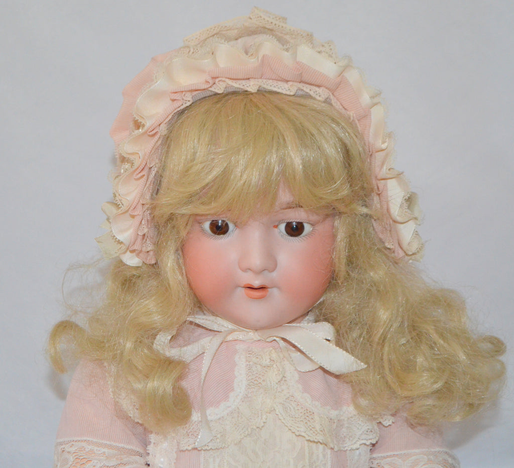 Antique 29" JDK Kestner German Bisque Child Doll Rare Mold #12 Mama Pull Strings