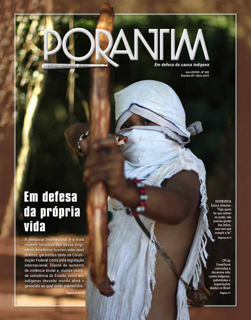 Jornal Porantim 385: Em defesa da própria vida