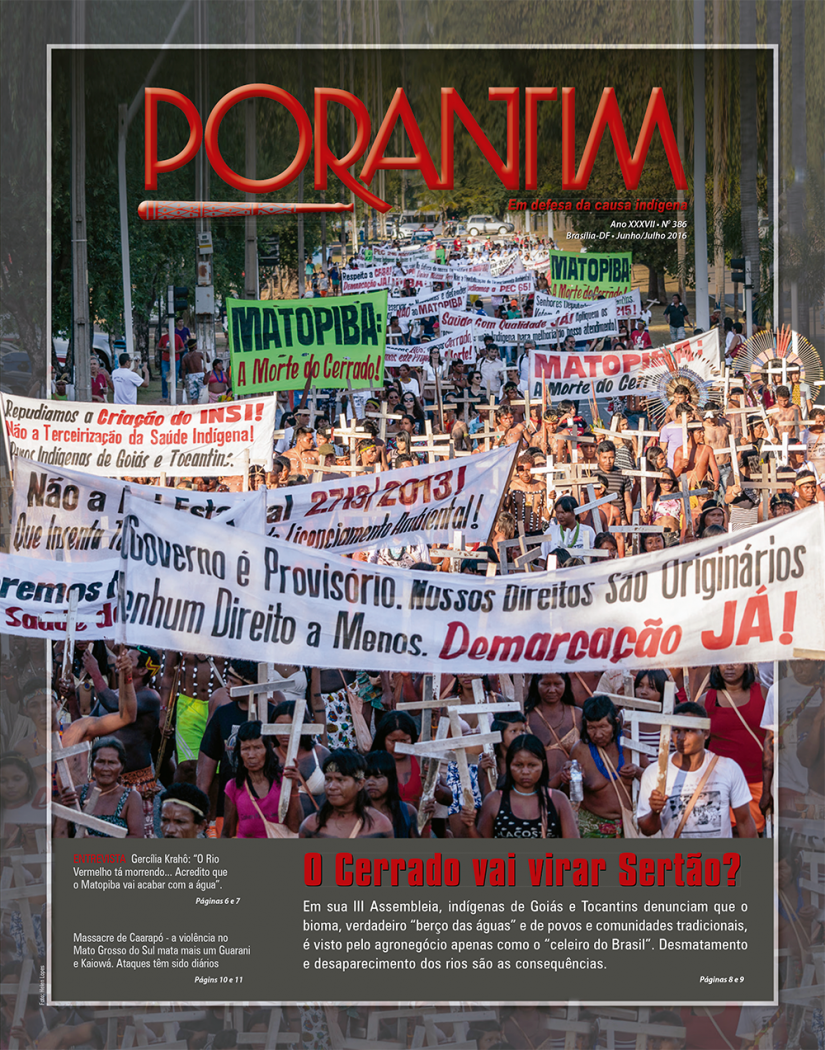 Jornal Porantim 386: O Cerrado vai virar Sertão?