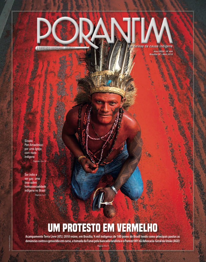 Jornal Porantim 404: Um Protesto em Vermelho