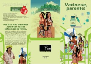 Cimi Regional Goiás/Tocantins distribui material sobre vacinação aos povos dos dois estados