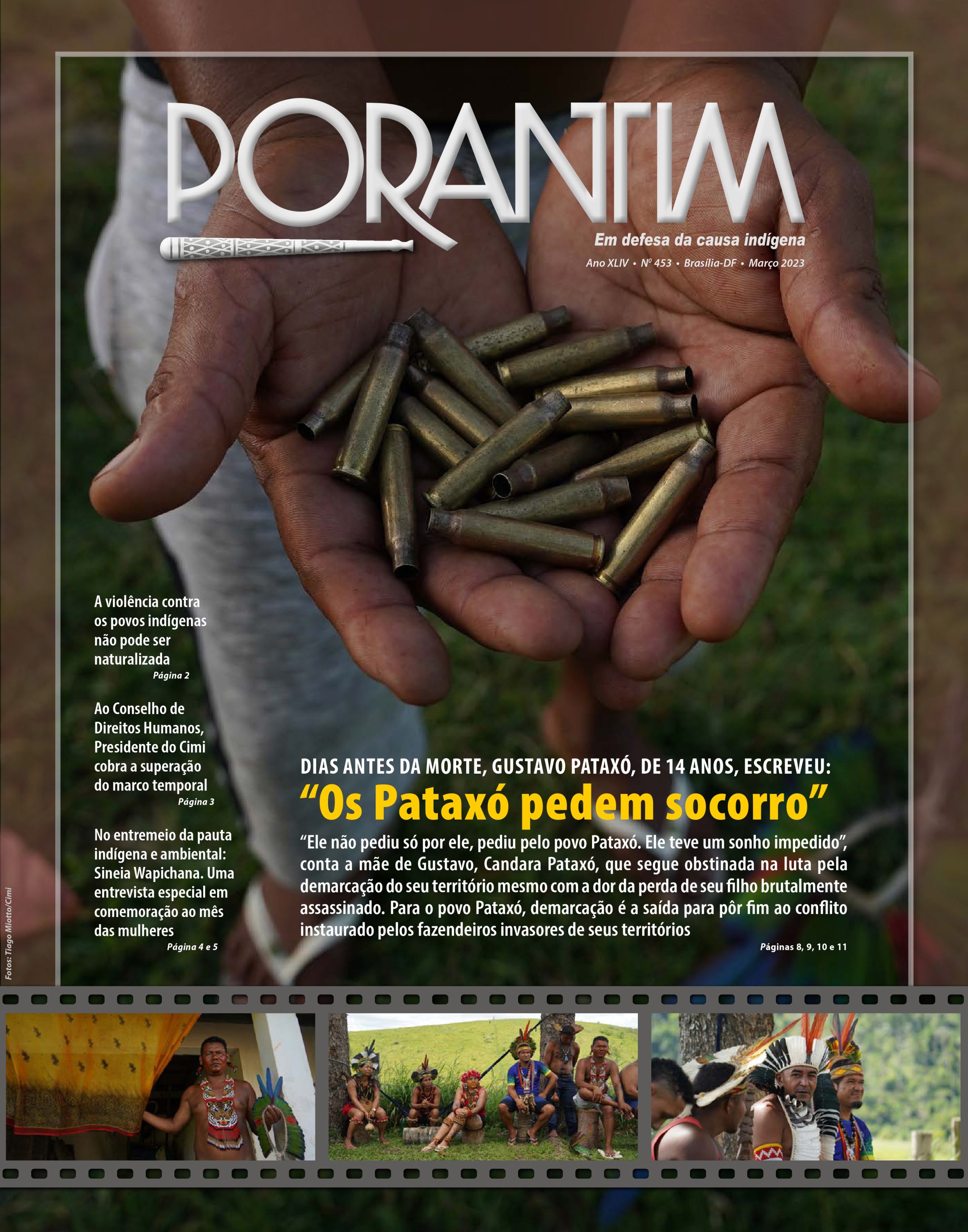 Porantim 453: “Os Pataxó pedem socorro”