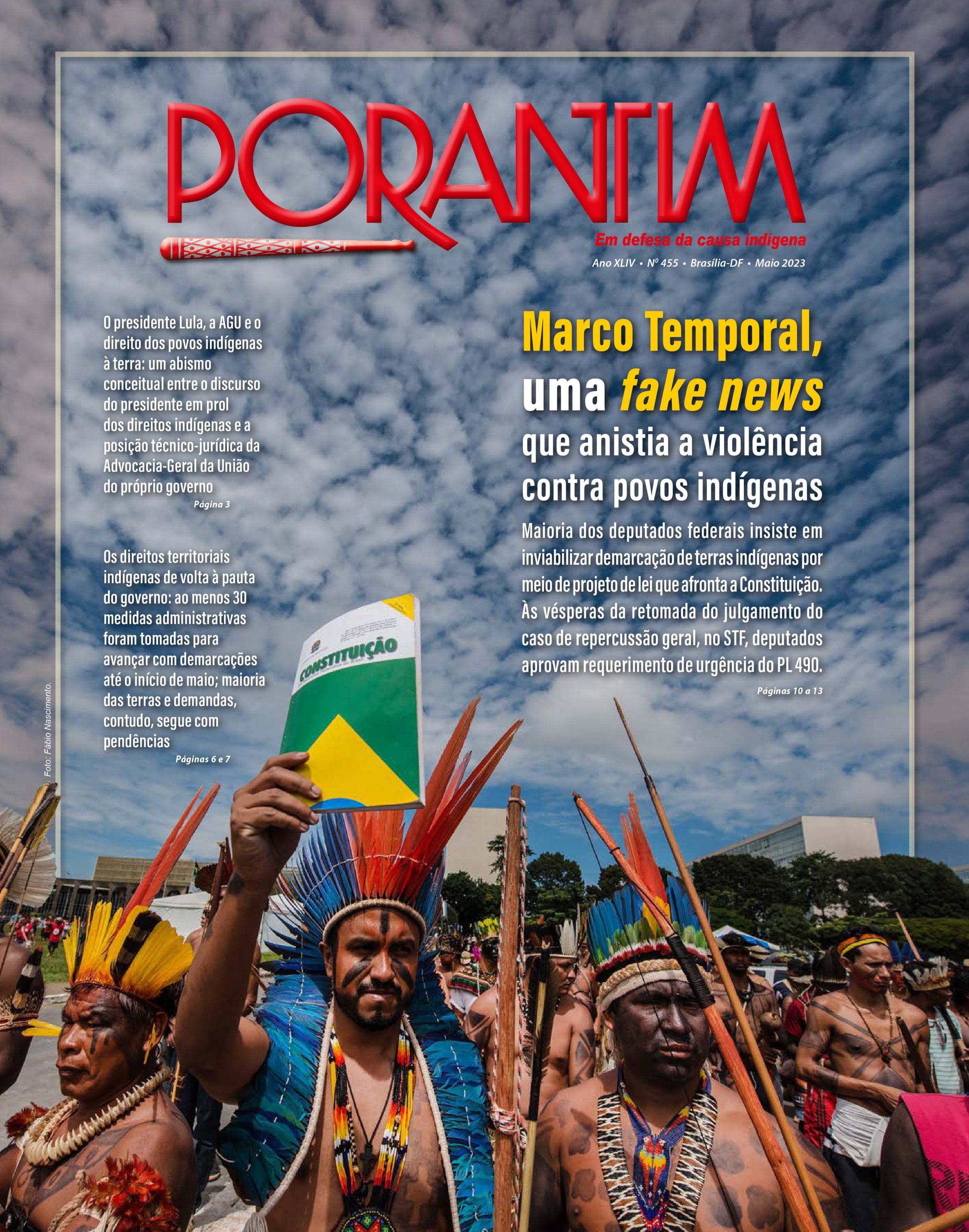 Porantim 455 – Marco Temporal, uma fake news que anistia a violência contra povos indígenas