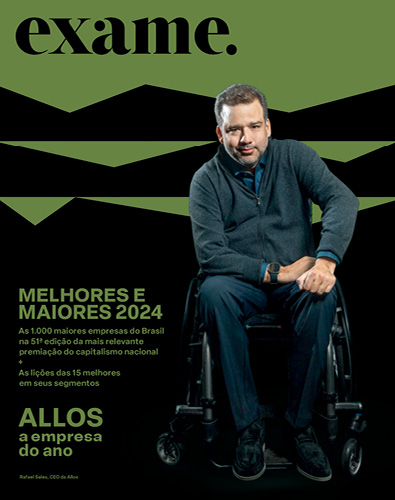 Capa da revista de Maiores e Melhores