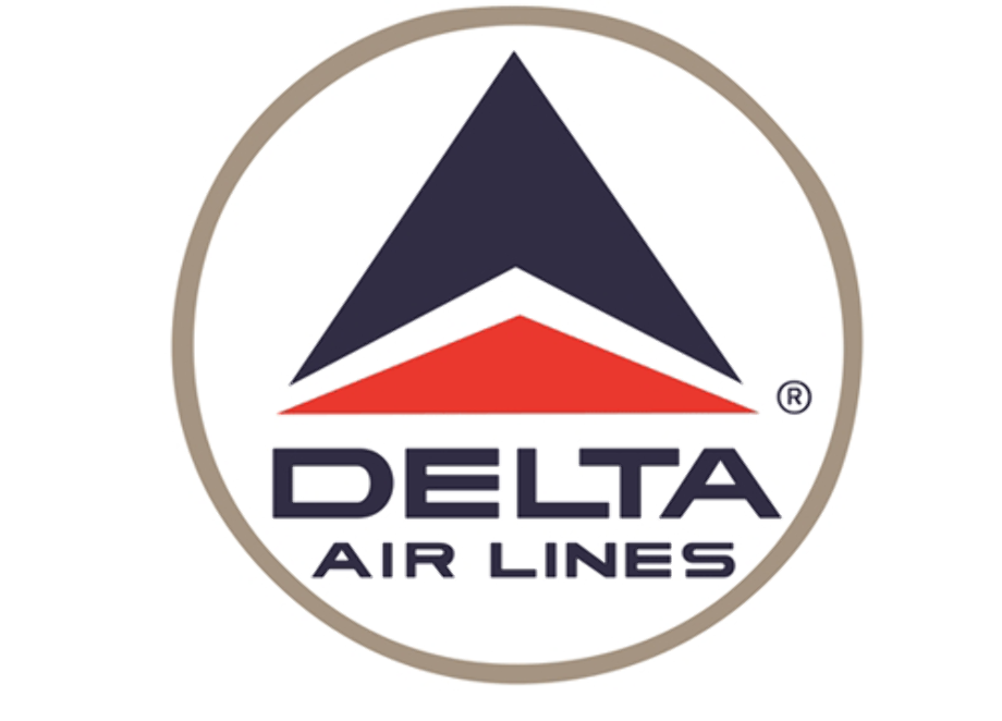 Delta airlines logo red triangle