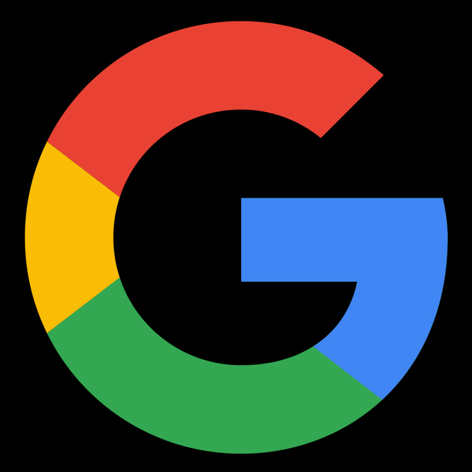 Google logo transparent