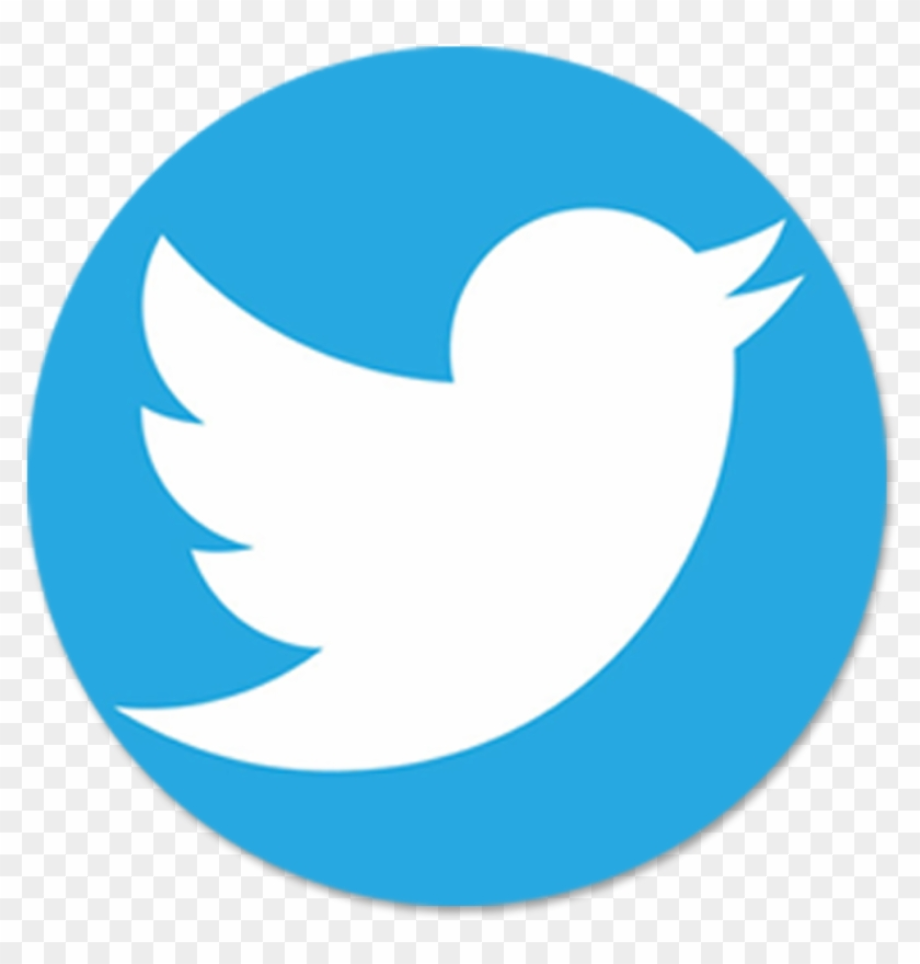 Twitter logo png round