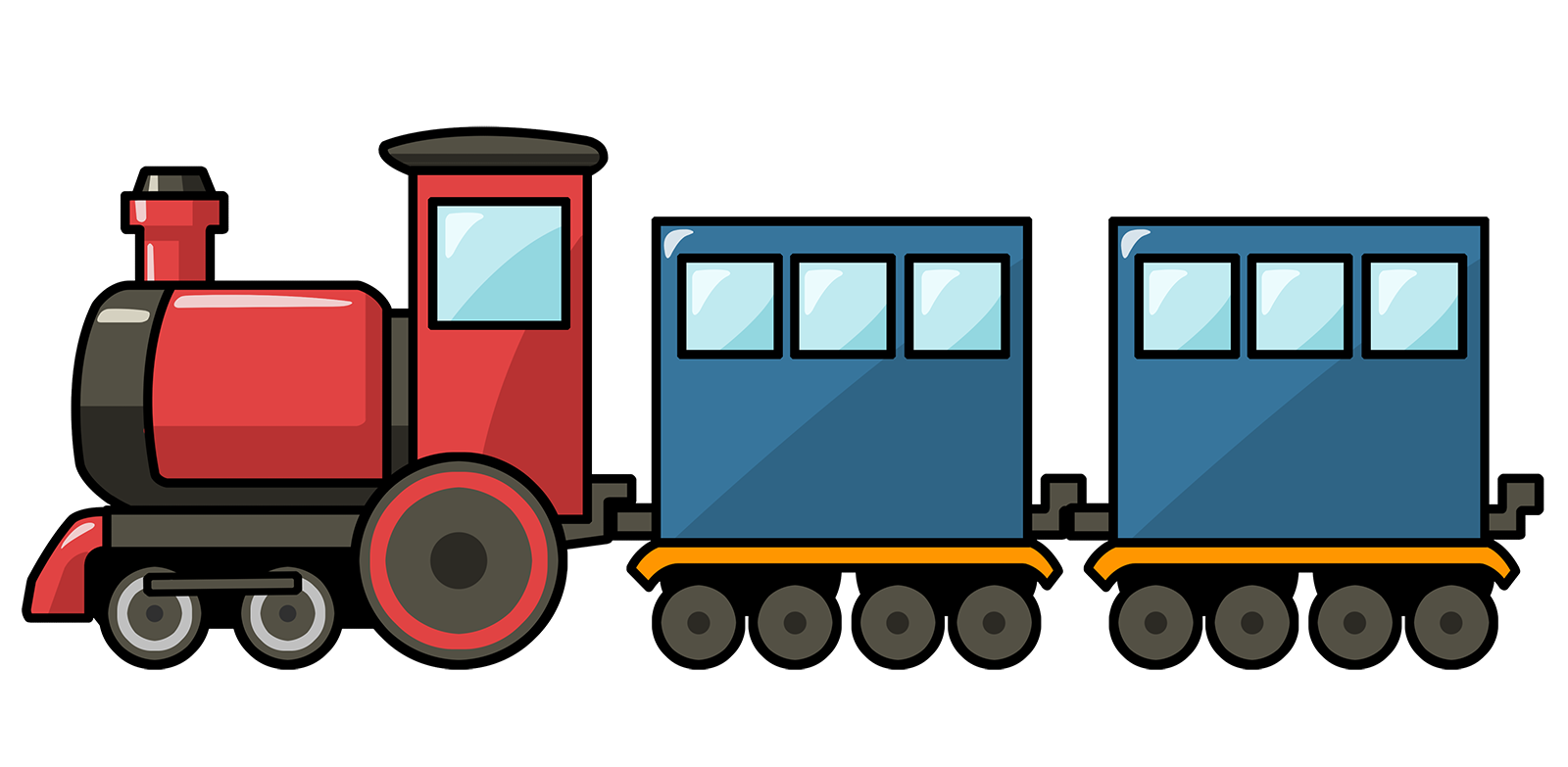 Choo choo train clipart free clipart images