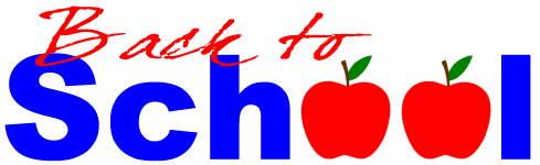 Free back to school clip art