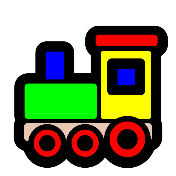 Train clip art rail clipart clipartbold