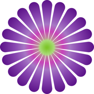 Colorful daisy clip art clipart image 8