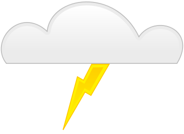 Lightning bolt clip art high quality clip art clipartcow