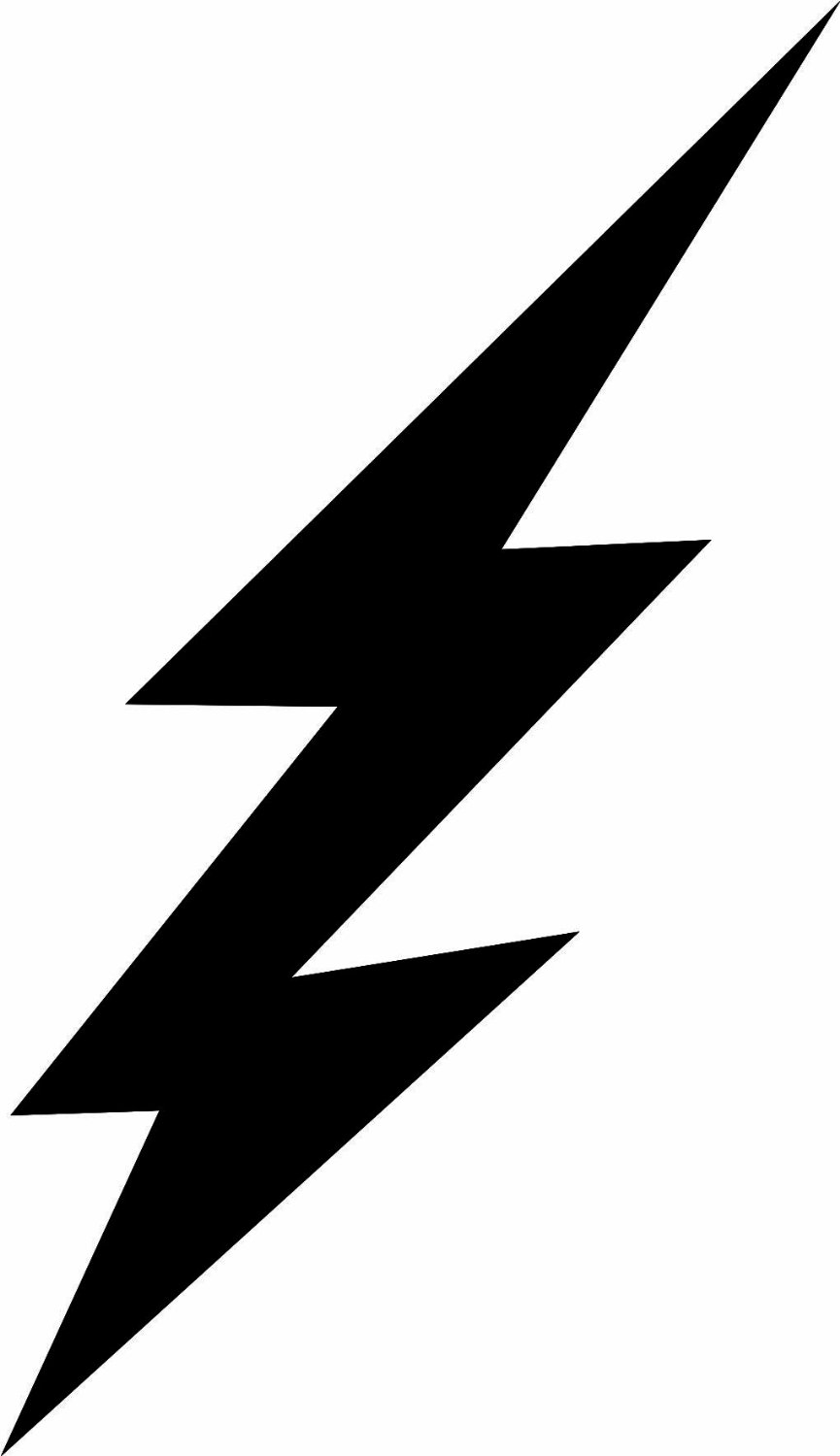 Lightning bolt clipart 2