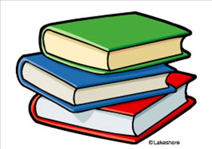 Preschool books clipart