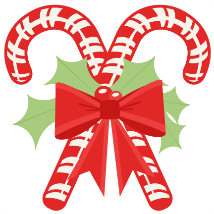 Candy cane border clip art image