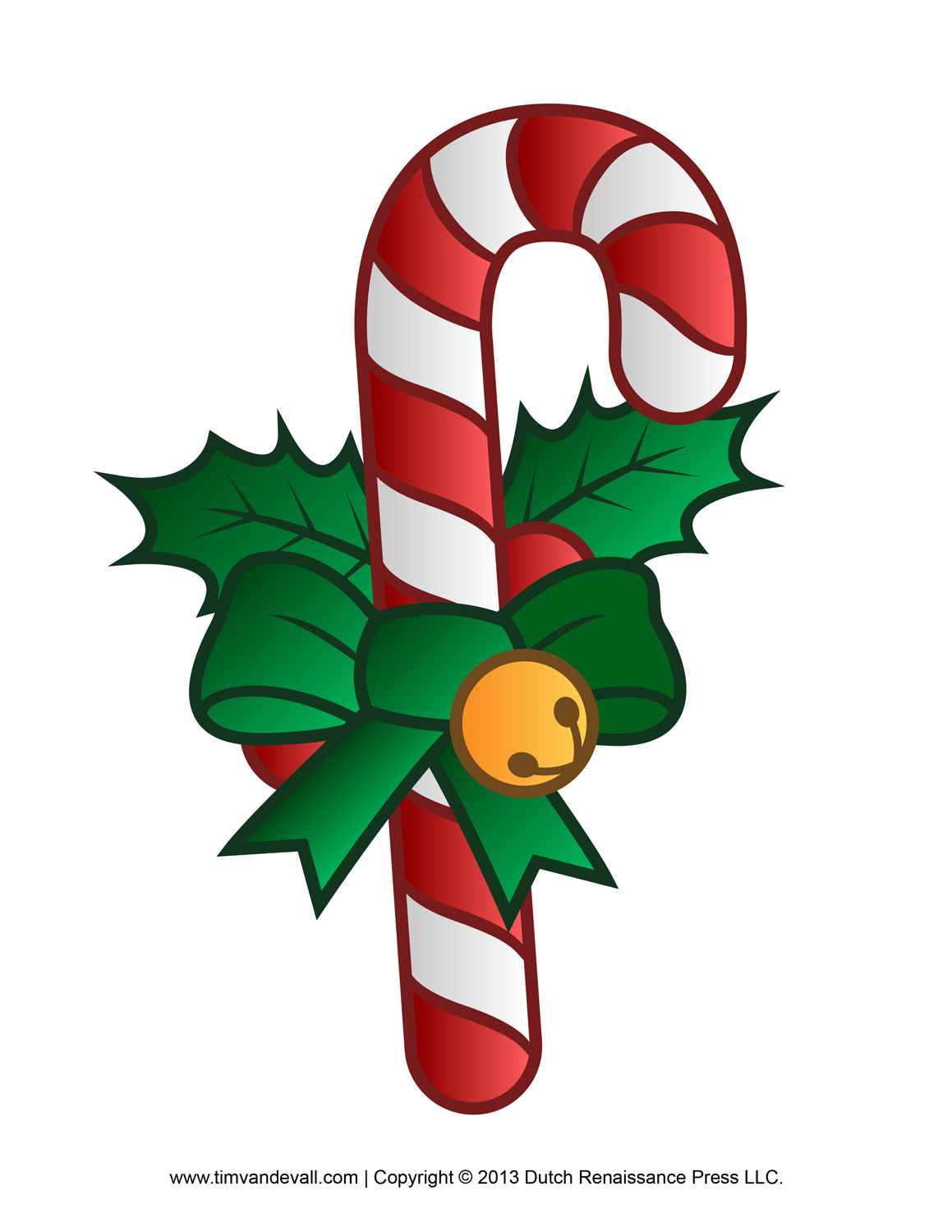 Candy cane free clipart