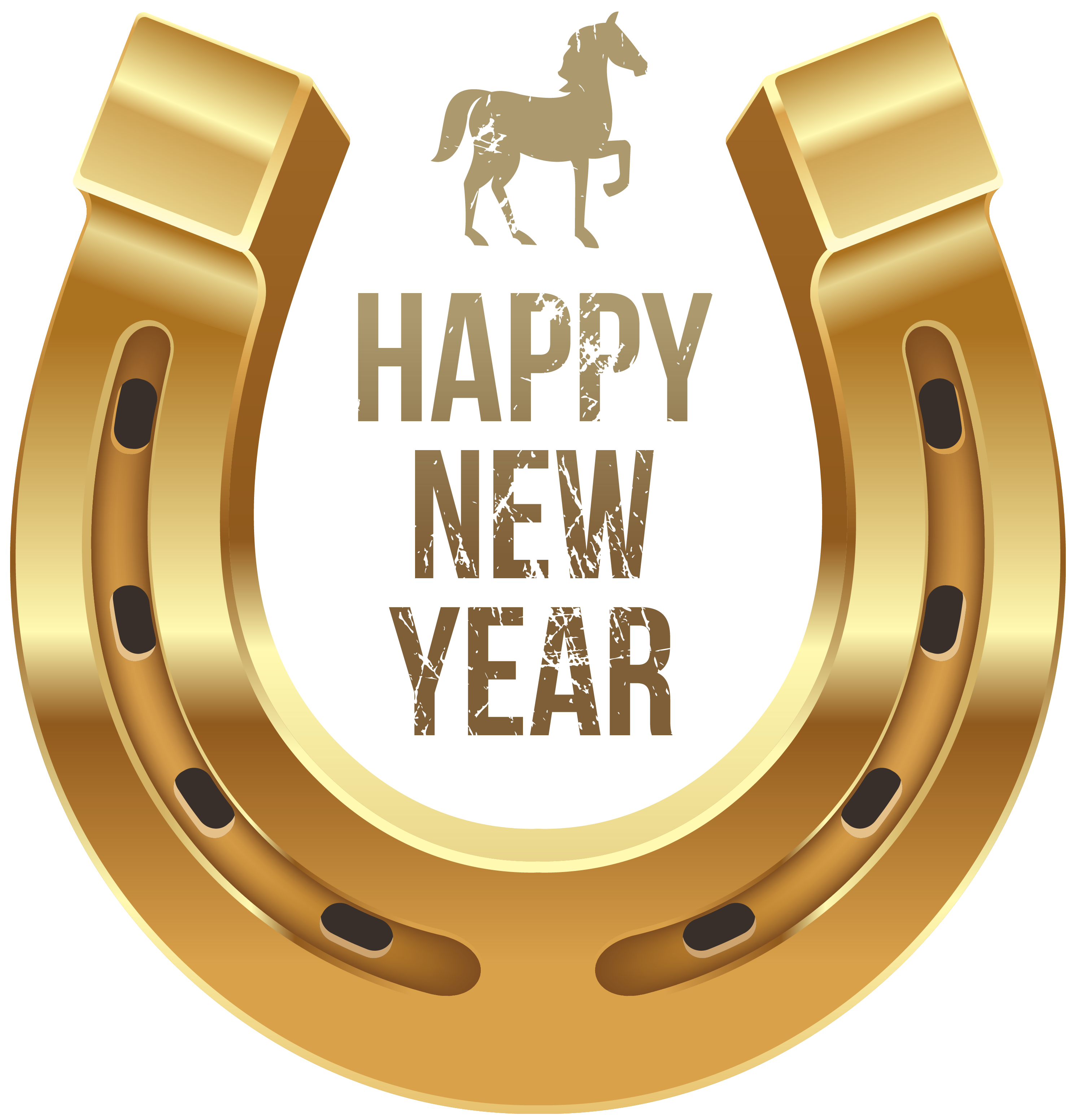 Gold horseshoe clip art horse shoe log clipart clipart