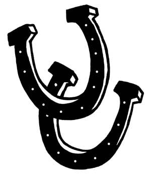 Horseshoe cartoon clipart