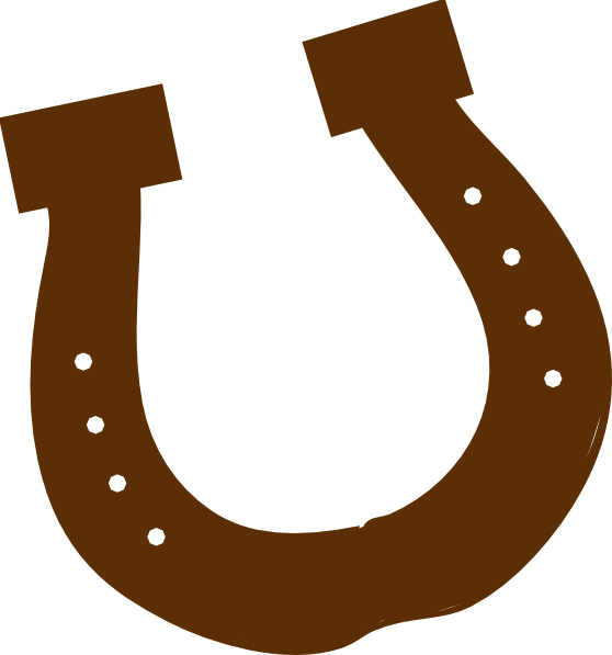 Horseshoe horse shoe clip art vector free clipart