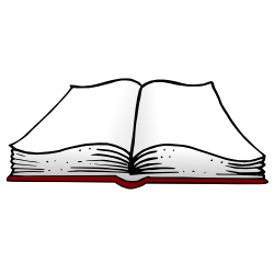 Open book open face book clip art free vector image 2