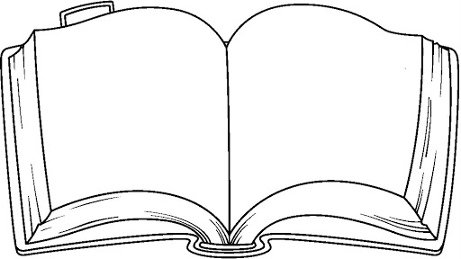 Open book open face book clip art free vector image