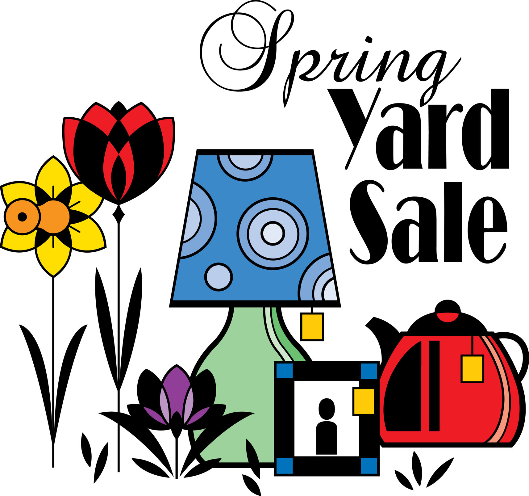 Clip art yard sale