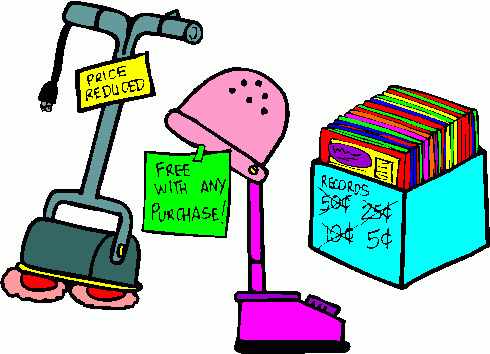 Free yard sale clip art 3