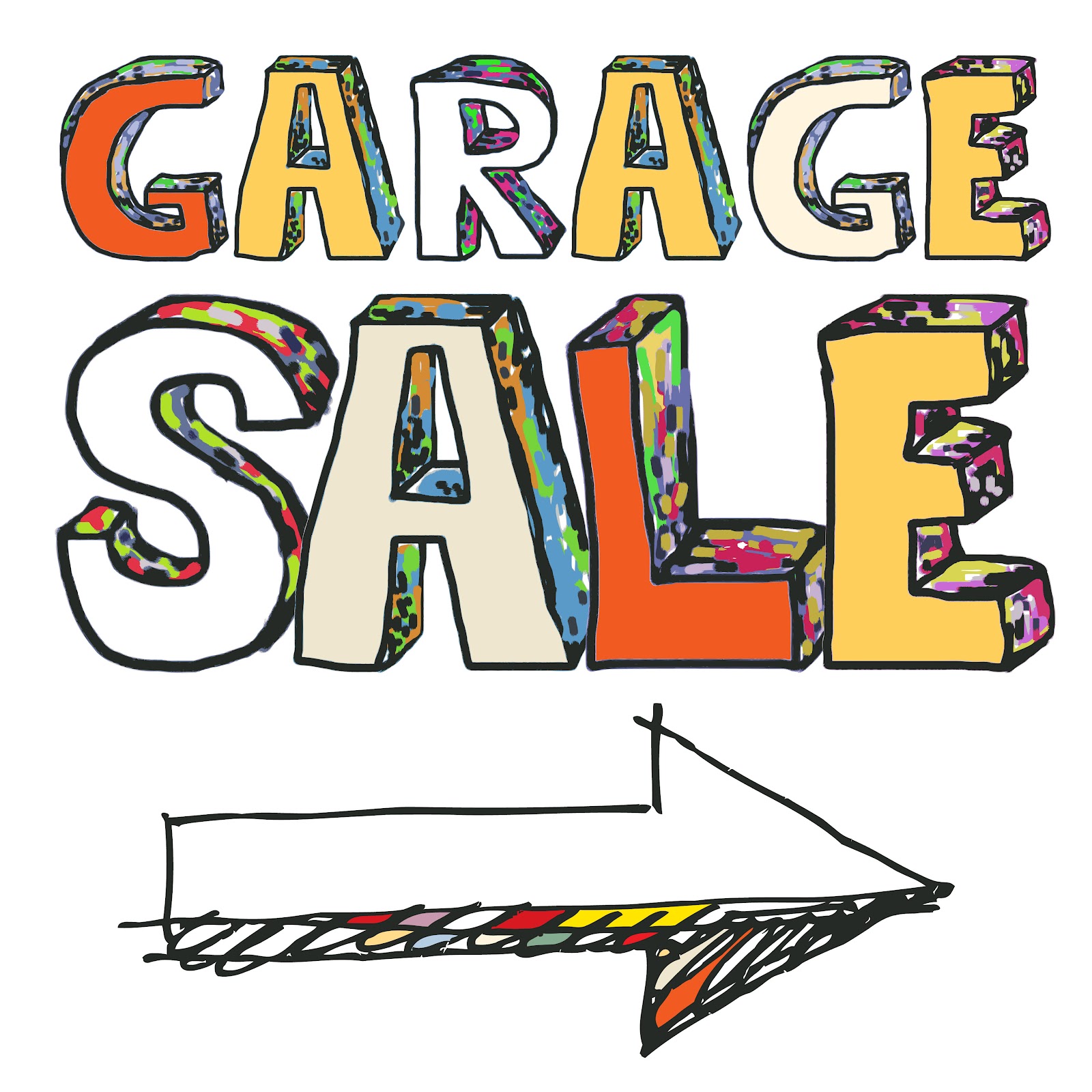 Free yard sale clip art clipart 4