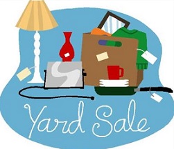 Yard sale clipart 2