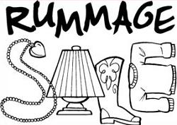 Yard sale free rummage sale clipart 2