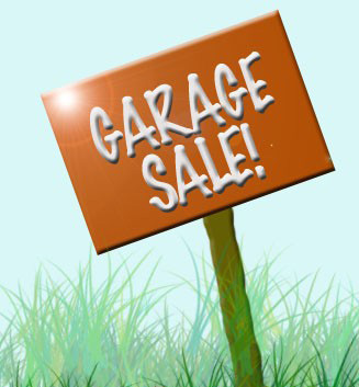 Yard sale garage sales miami dade county clipart