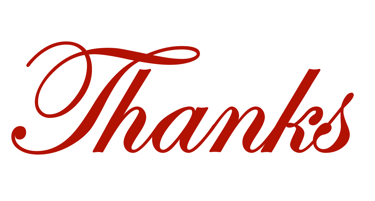 Christmas thank you clip art 6