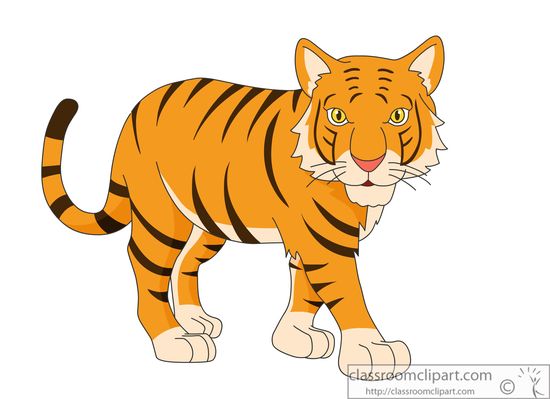 Tiger transparent clipart