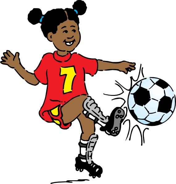 girls playing Girl playing soccer clip art free vector in open office drawing jpg