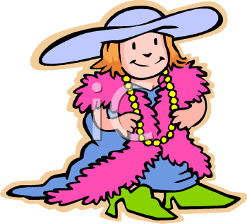 girls playing Little girl playing dress up free clipart picture jpg