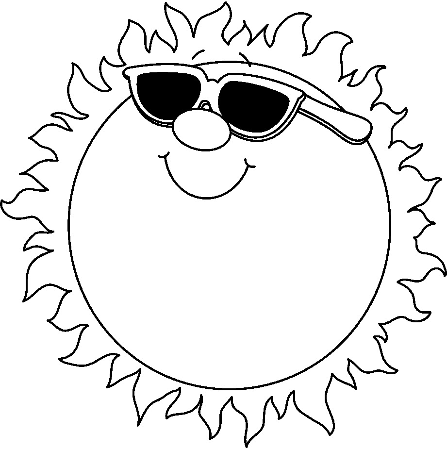 Sun clipart black and white free images jpeg