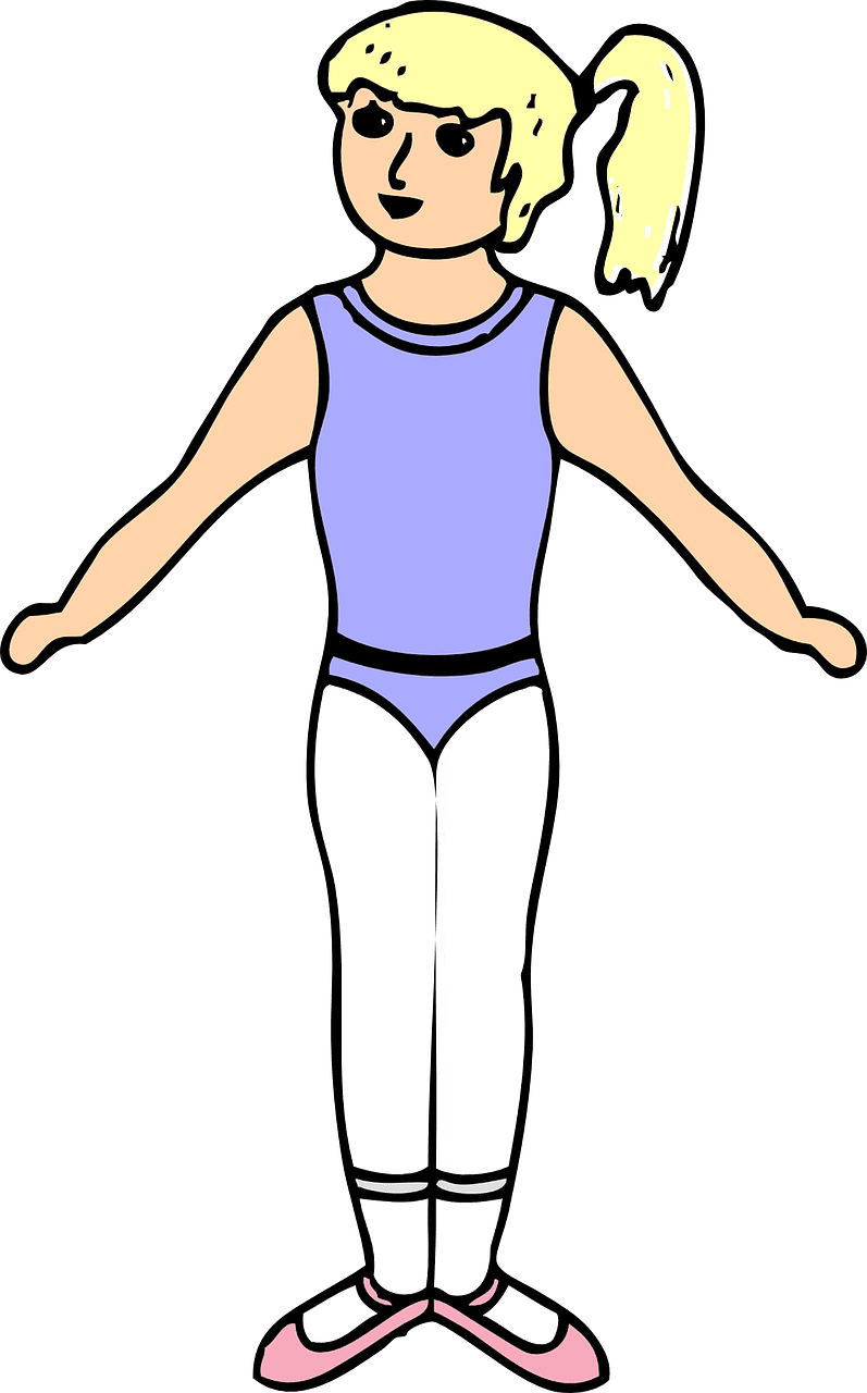 Body leotard vector art clipart