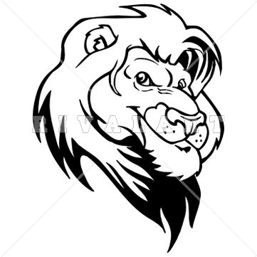 Lion Face Clipart