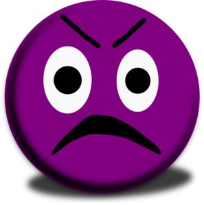 Mean Face Clipart