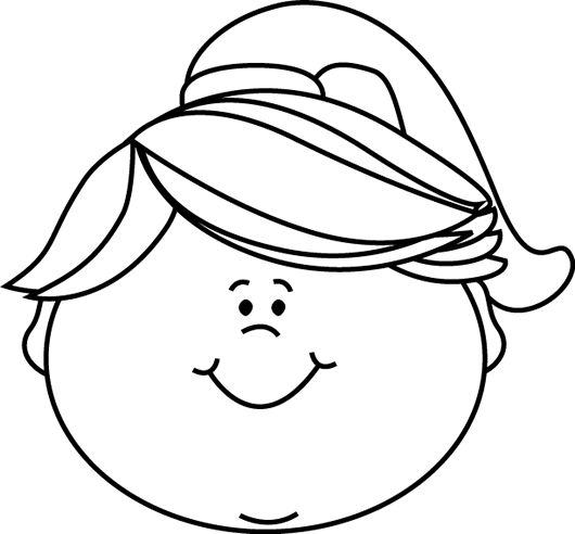 Mother Face Clipart