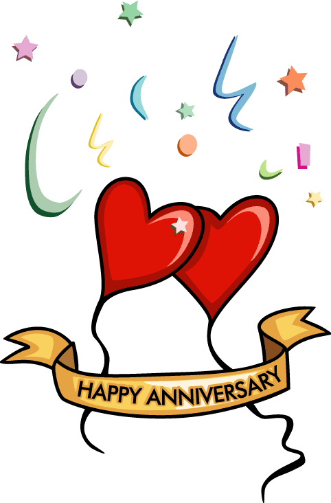 FREE Wedding Anniversary Clip Art.