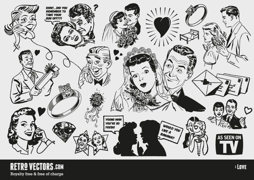 1950s advertising skirt clipart clipart images gallery for.