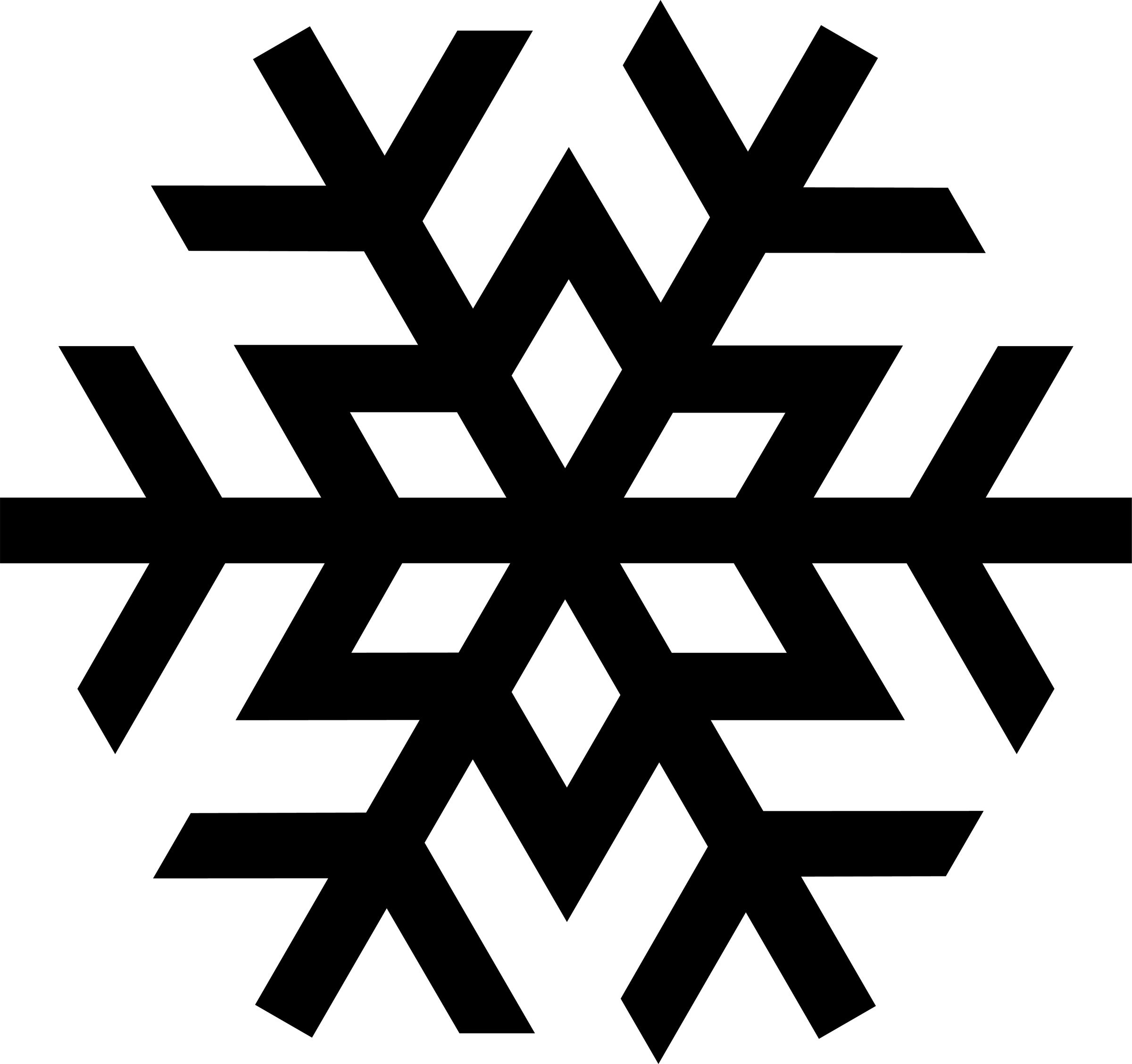 Free clip art snowflake.