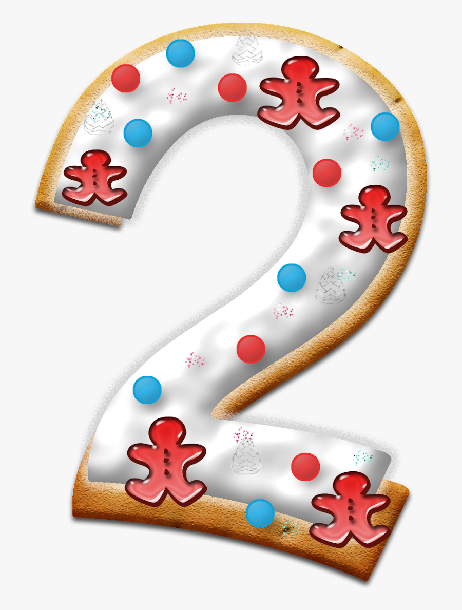 Christmas Number 2 Transparent , Free Transparent Clipart.