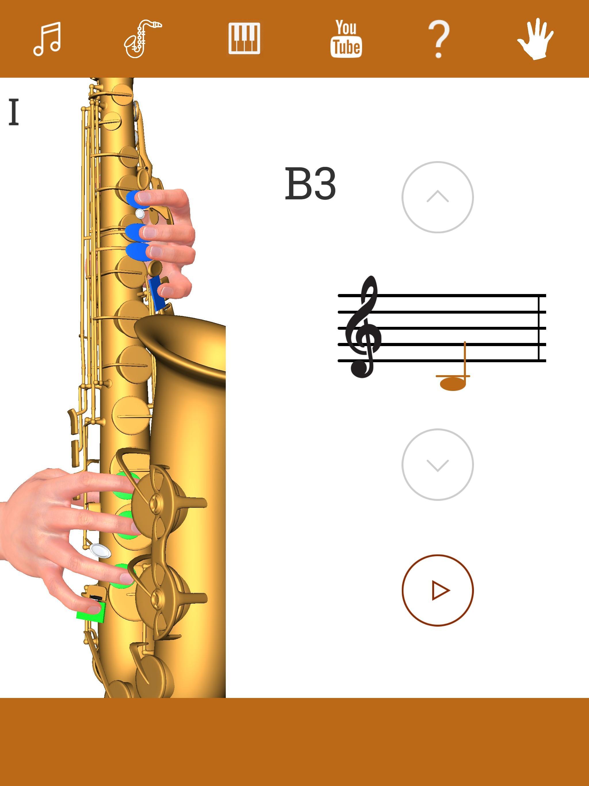 3D Saxophone Fingering Chart How To Play Saxophone for.