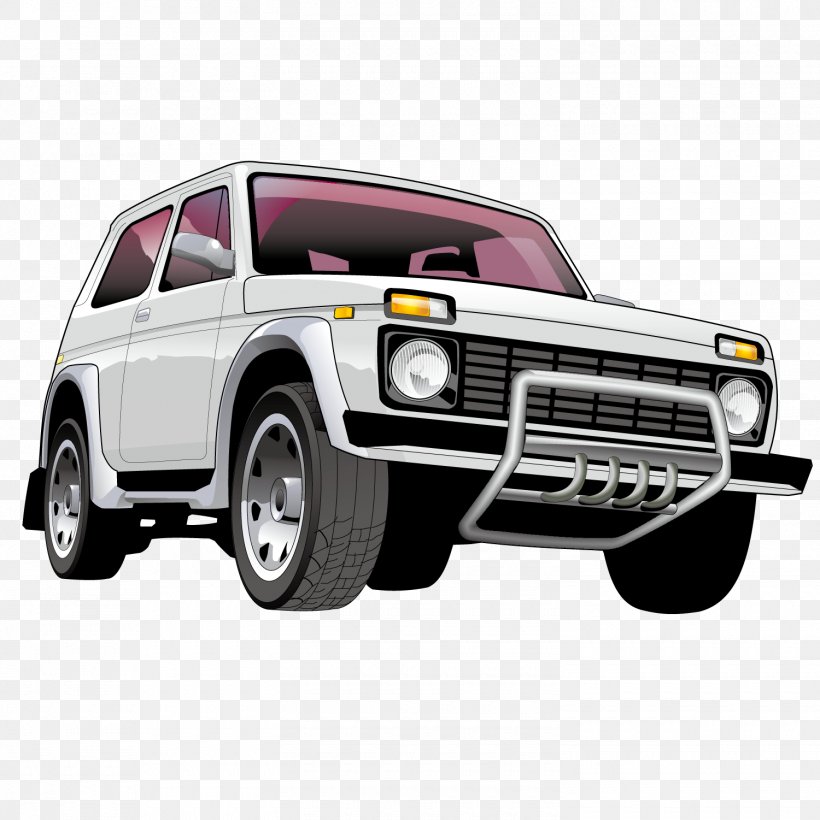 Car LADA 4x4 Euclidean Vector Clip Art, PNG, 1500x1501px.