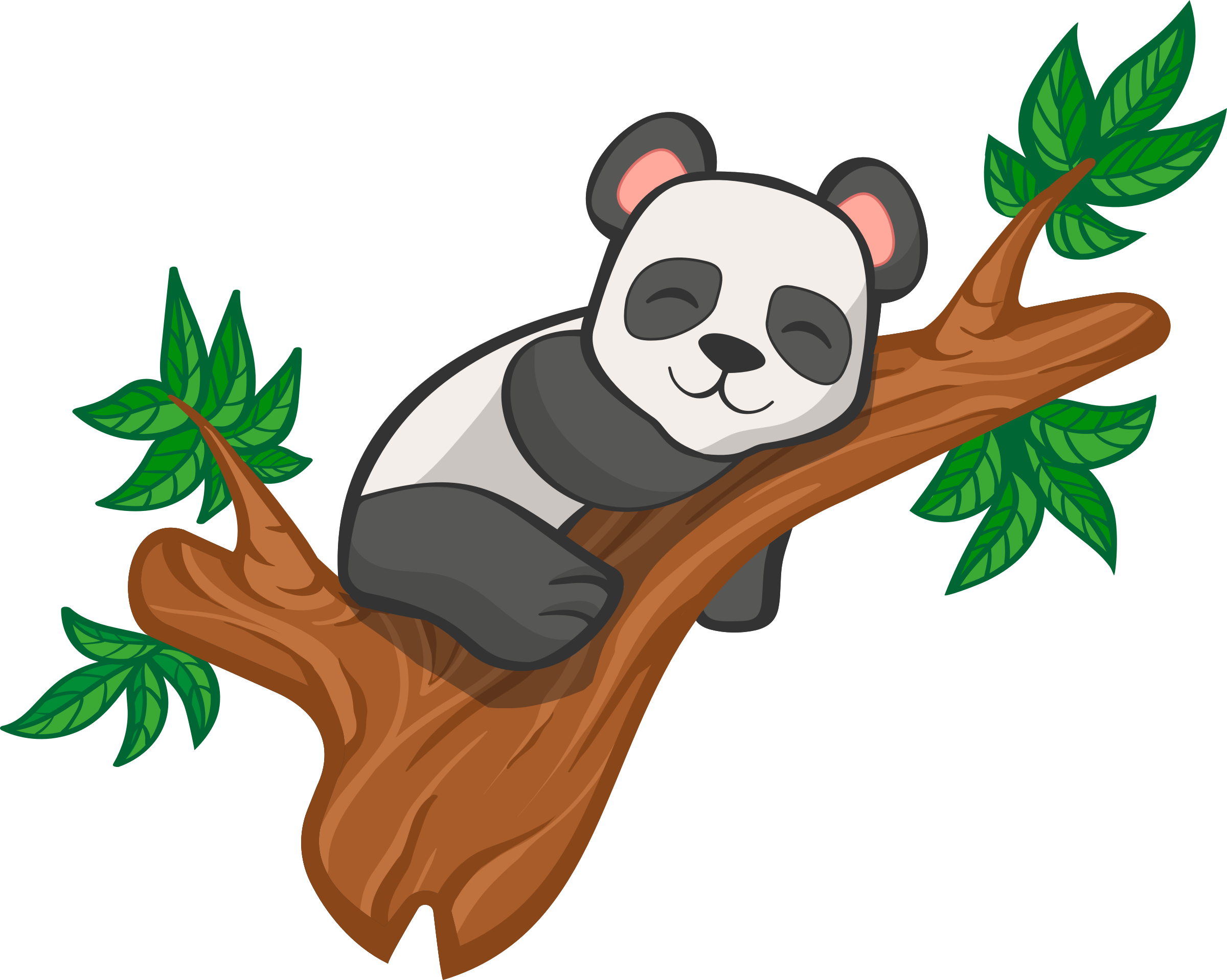 Clipart panda tree, Clipart panda tree Transparent FREE for.