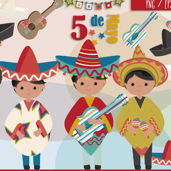 5 de Mayo cliparts.