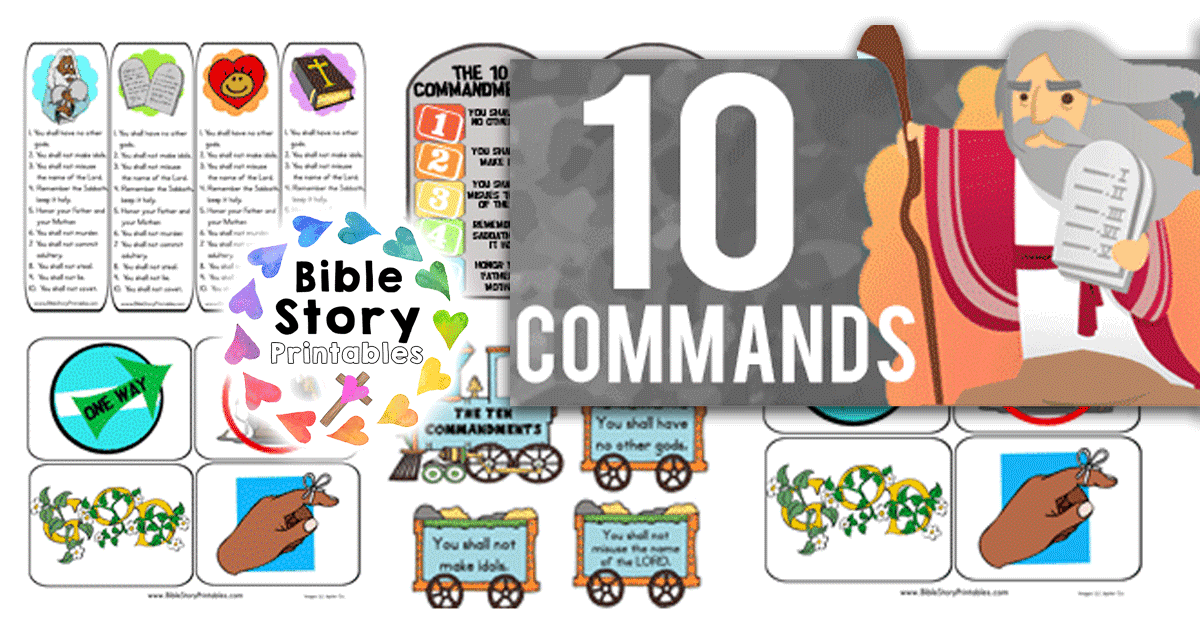 Ten Commandments for Kids.