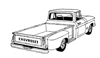 77 chevy truck clipart Transparent pictures on F.